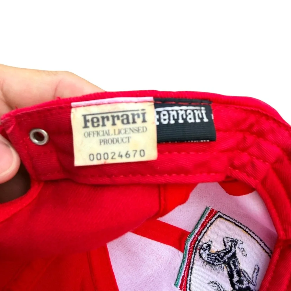 Ferrari Scuderia‎ SF Racing Horse Logo Hat Red Baseball Cap Formula 1 F1 Mens OS